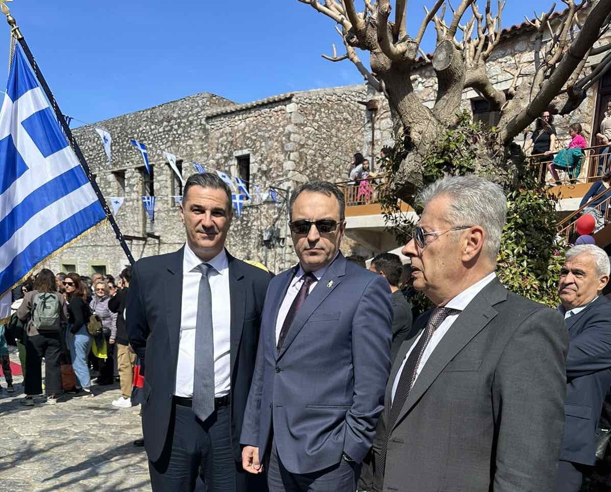 Οι «ΣΠΑΡΤΙΑΤΕΣ» έδωσαν βροντερό παρών στις Εορταστικές Εκδηλώσεις στην Αρεόπολη Λακωνίας