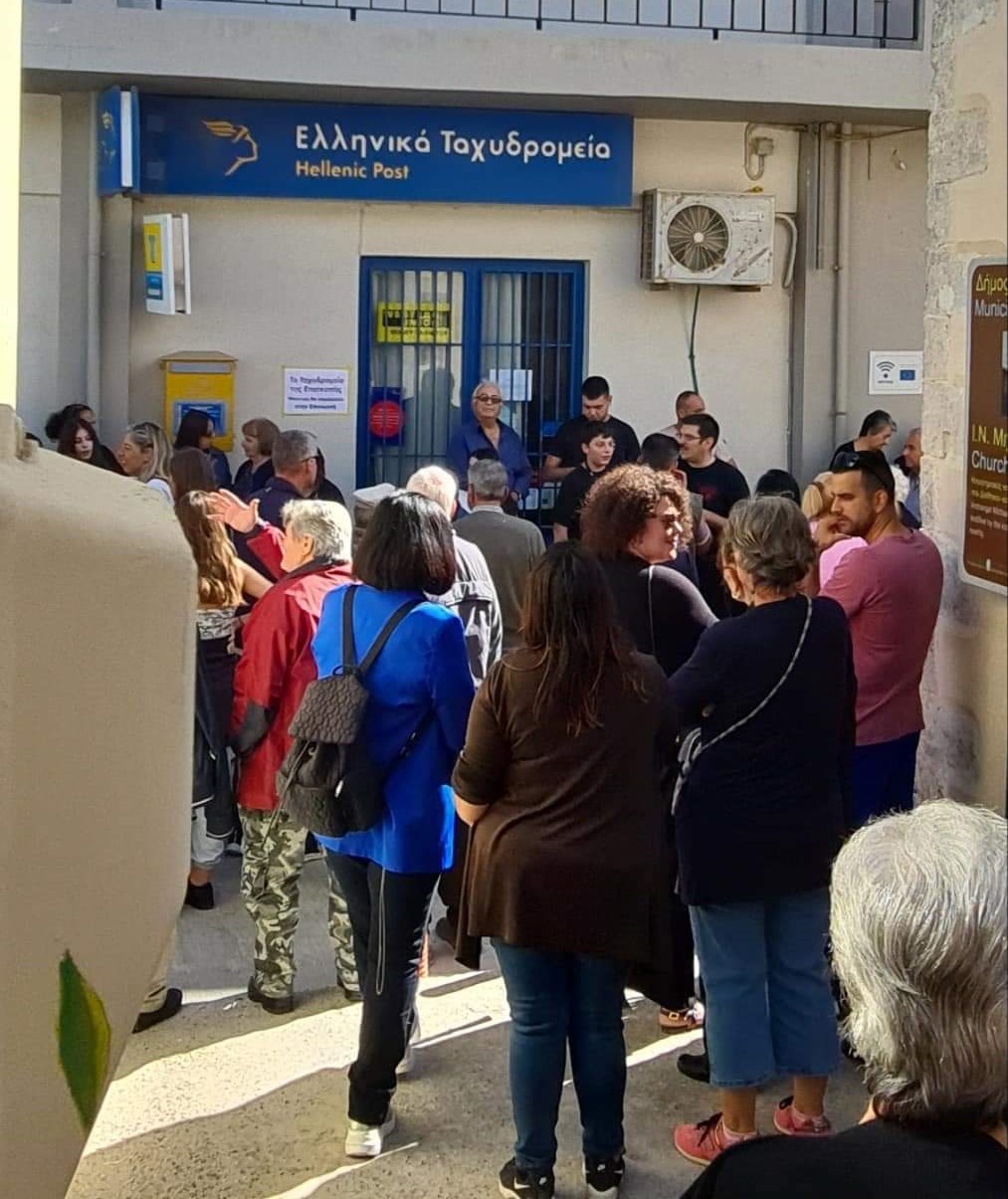 Ο Βουλευτής Ηρακλείου, Μ. Γαυγιωτάκης, στο πλευρό των κατοίκων της Επισκοπής, για το κλείσιμο των ΕΛΤΑ