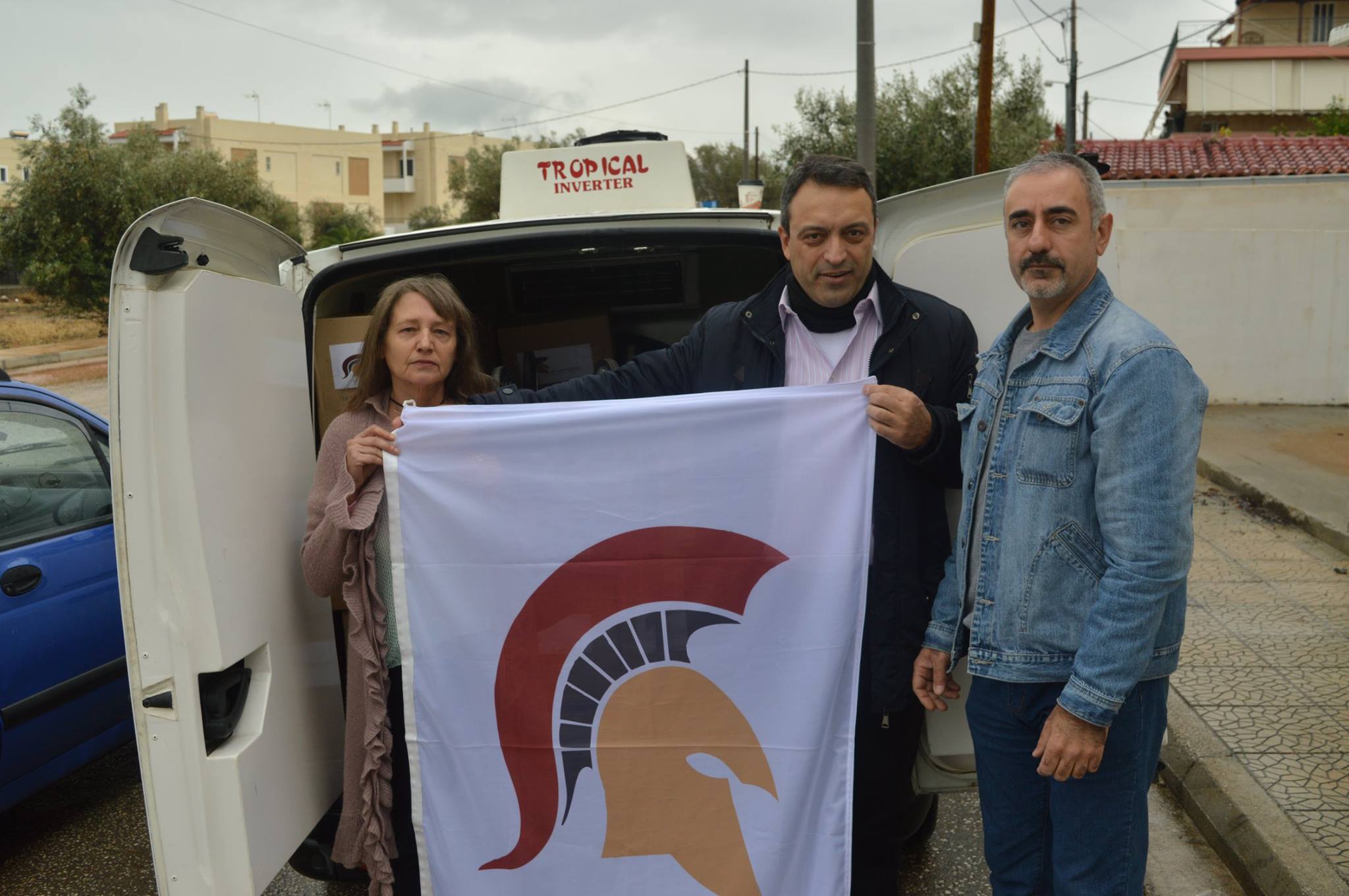 Μάνδρα: Οι «ΣΠΑΡΤΙΑΤΕΣ» στο πλευρό των πληγέντων από τις φονικές πλημμύρες