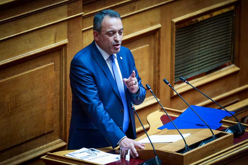 Η ομιλία του Προέδρου της Κ.Ο.  «ΣΠΑΡΤΙΑΤΕΣ», Βασίλειου Στίγκα στην Ολομέλεια της Βουλής κατά την συζήτηση για το Σ/Ν Υπ.Εθνικής Οικονομίας και Οικονομικών