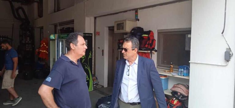 Ο Πρόεδρος των «ΣΠΑΡΤΙΑΤΩΝ», Βασίλης Στίγκας στις πληγείσες περιοχές από φωτιές στην Αλεξανδρούπολη (Βίντεο &amp; Φωτογραφίες)