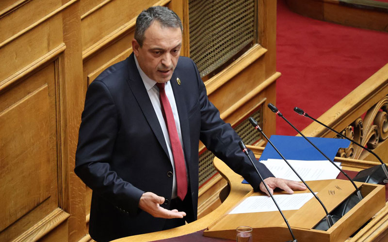 Ομιλία του Βασίλη Στίγκα στην Βουλή στην ενημέρωση του Σώματος για τον απολογισμό της αντιπυρικής περιόδου