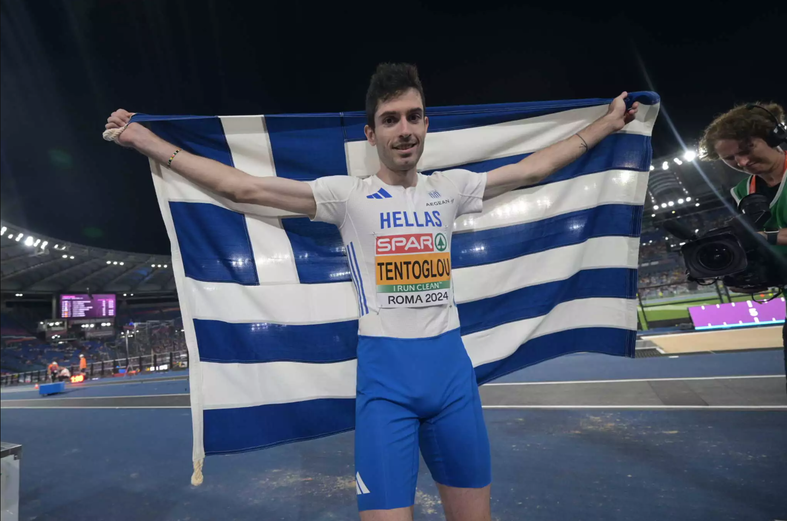Θερμά Συγχαρητήρια στον Μίλτο Τεντόγλου για την κατάκτηση του Χρυσού μεταλλίου στη Ρώμη!