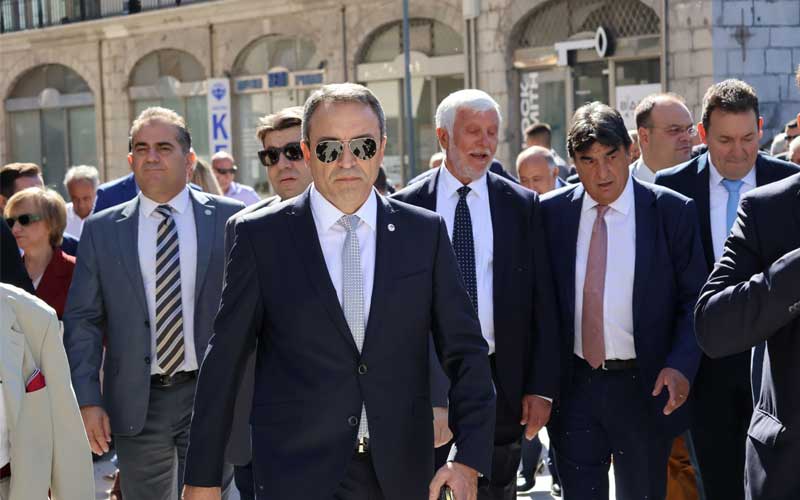 Ο Βασίλης Στίγκας στις εκδηλώσεις για την 203η επέτειο από την Άλωση της Τριπολιτσάς